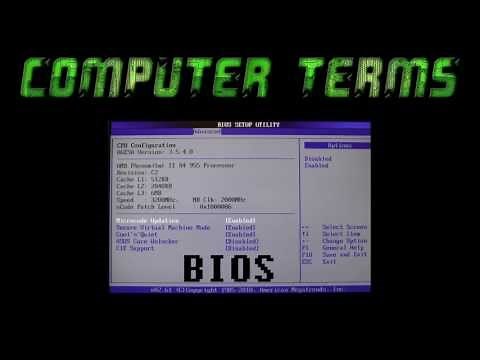 What is BIOS? (Basic Input Output System) - Computer Terms