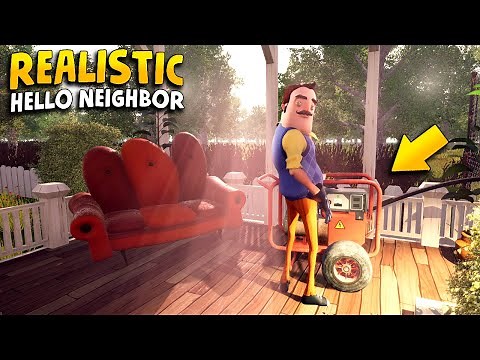Hello Neighbor's MOST REALISTIC MOD!!! | Hello Neighbor Gameplay (Mods)