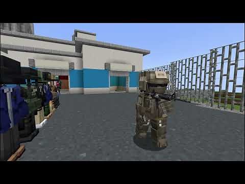 THE one of the BEST TACTICAL ARMOR MOD FOR Minecraft