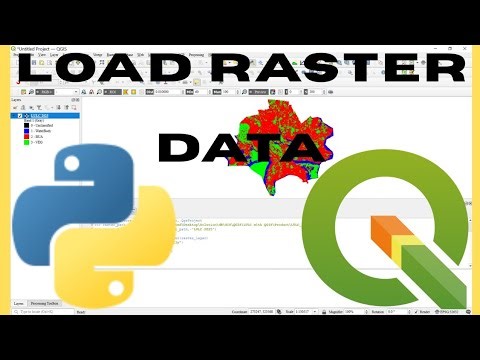 How to Load Raster in QGIS using Python