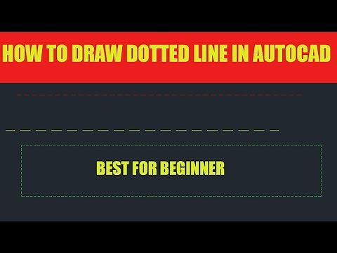 Update: How to Draw Dotted Line In Autocad