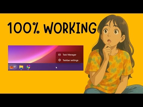 How To EASILY FIX Taskbar Not Working Or Showing In Windows 11
