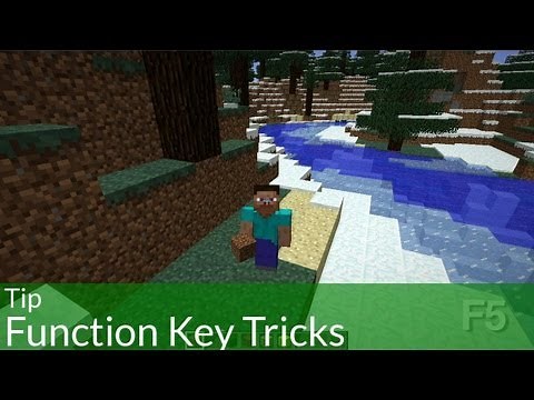 Tip: Function Key Tricks in Minecraft