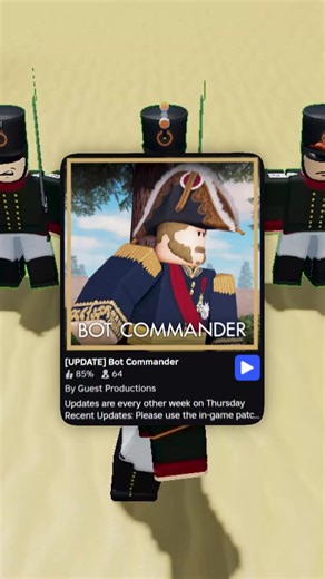 All commands in Bot Commander EXPLAINED…💥🔥 #robloxfyp #robloxgames #robloxnapoleon #robloxwar