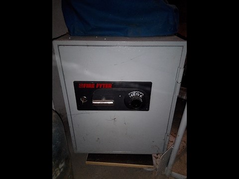 How to easily open your Fire fyter safe