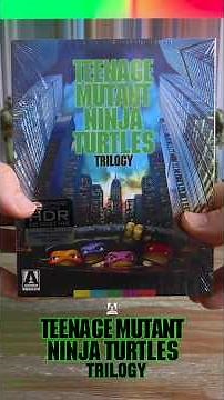 TEENAGE MUTANT NINJA TURTLES: TRILOGY - ARROW VIDEO - 4K UHD - FIRST LOOK - PREMIUM UNBOXING | BD