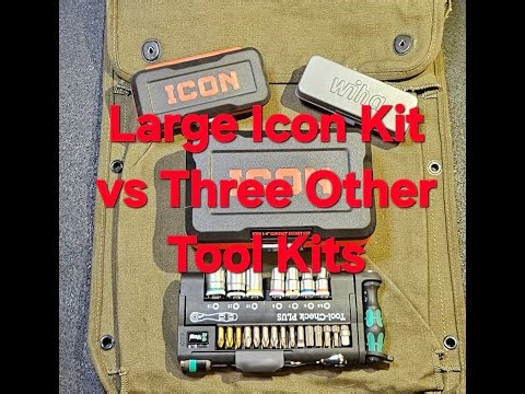 Large Icon Kit Compared to Three Other Kits