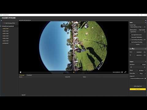 Insta360 - Pro Stitcher Introduction