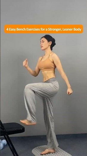 Do These 4 Bench Exercises Every Day to Lose Belly Fat and Sculpt Your Body Fast