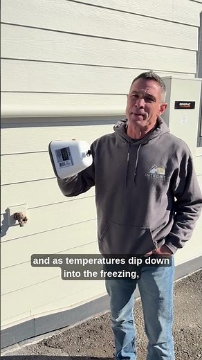 How to install outdoor spigot insulation in less than 2 minutes.