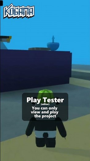 It's Time to Tidy Up! 📝 New Roles Update in KoGaMa #KoGaMaUpdate #kogama #shorts