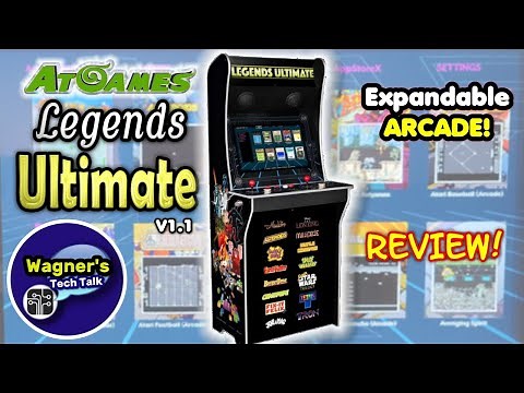 AtGames Legends Ultimate Arcade Review: an Expandable Home Arcade