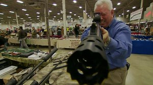 Inside an American gun show