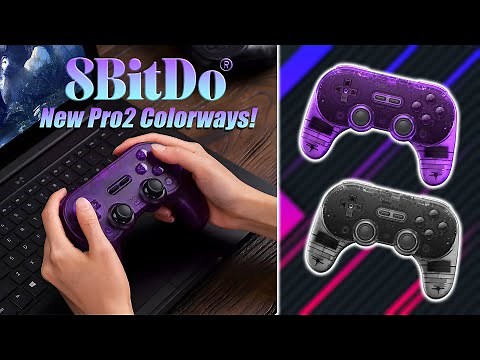 The New 8Bitdo Pro 2 Colorways Are Amazing, The Best Bluetooth Controller?