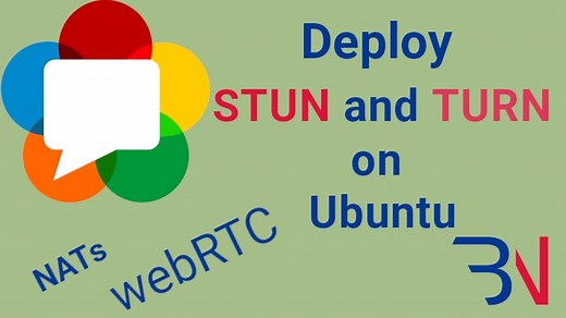 Setup STUN and TURN server on Ubuntu