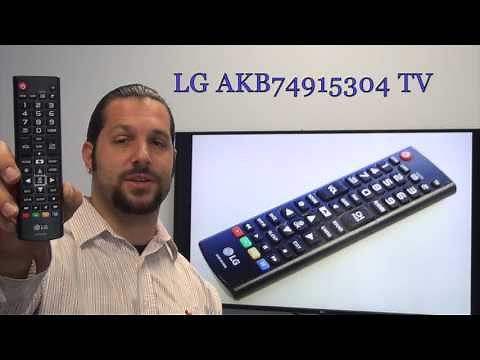 LG AKB74915304 TV Remote Control