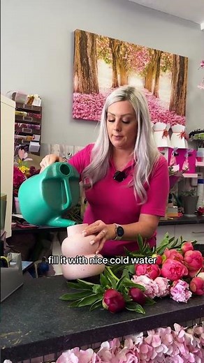 Three Top Tips to Care for Peonies | Interflora #interflorauk #peonies #flowercare