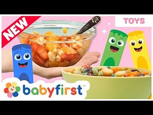 Toddler Learning Video | COLOR CREW MAGIC - Cereal, Fruit Salad & Sandwich | DIY & More | First Toys