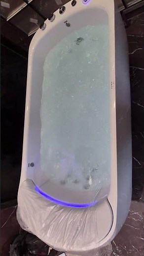 🛁 Luxury Jacuzzi Setup 🔥 | Premium Bath Experience 💦 #Shorts #bathroomdesign #luxuryjacuzzi #homespa