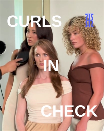 Model behavior with curls that command a room. | Hot Tools