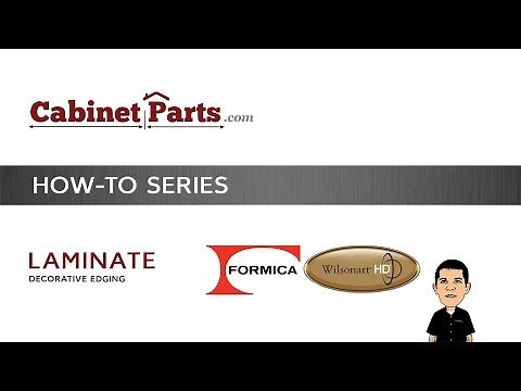 How to Install Bevel Edging & Decorative Laminate Edging - Cabinetparts.com