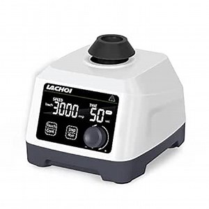 Lab Vortex Mixer 100-3000rpm LCD Dispaly with Touch & Continuous Function Speed Lab Vortex Mixer with Timing Function Lab Vortex Shaker