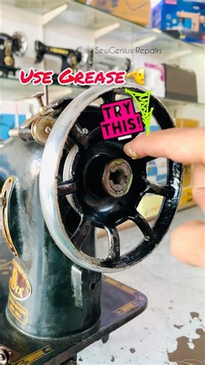 How to Fix Sewing Machine Wheel✅ #sewing #ussewtips #sewingmachine #jackf5 #sewingmachinerepair