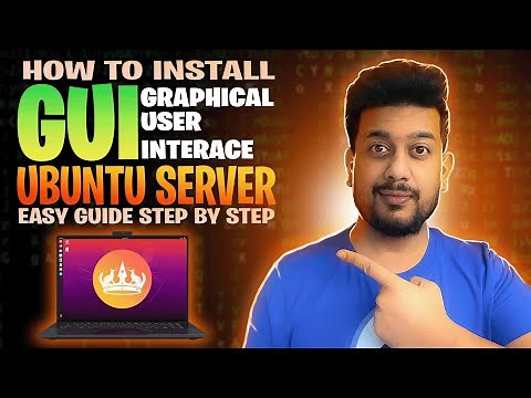 Install GUI on Ubuntu server 24.04