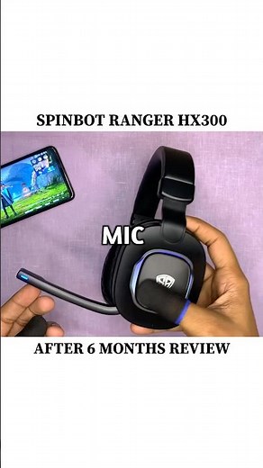 Spinbot Ranger Hx300 Review 🔥 / Spinbot Ranger Hx300 Bgmi Test / Best Wireless Headphone For Gaming