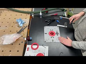 How I installed JessEm Router Lift - Rout-R-Lift II In a Small Shop Router Table (and quick review)