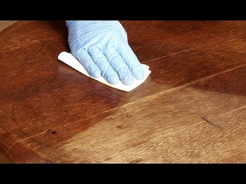 How to restore furniture without chemical stripping