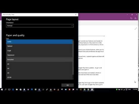 How to save your OneNote Document as PDF file in Windows 10