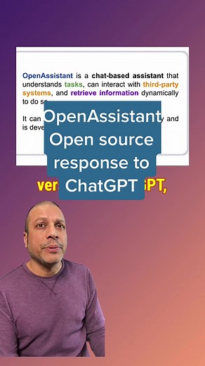 OpenAssistant: Your Personal Chat Assistant Connecting to Multiple Information Sources