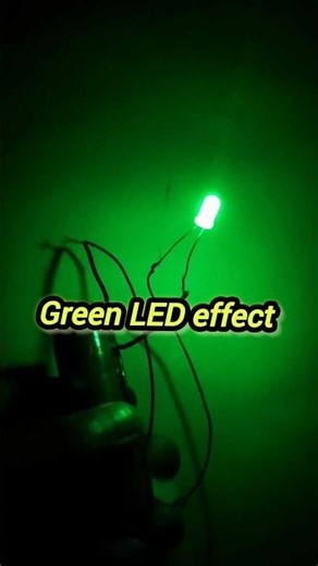 ✨ "Amazing Green LED Effect | DIY Lighting Idea"