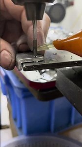 How to quickly and easily tap aluminum irregularly shaped stamped parts