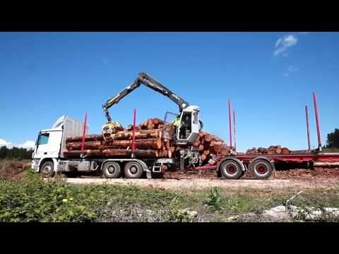 Euro extendable log trailer in Australia