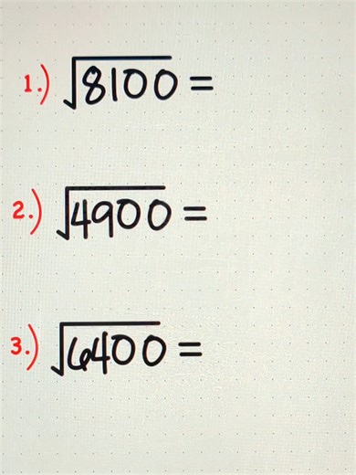 20K views · 196 reactions | Amazing Square Root Tricks! | Math Tricks Tutorial | Facebook