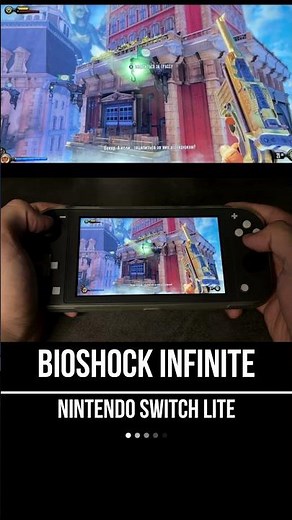 BioShock Infinite: The Complete Edition Nintendo Switch Lite Gameplay