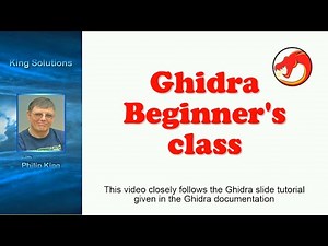 Ghidra Beginners Class