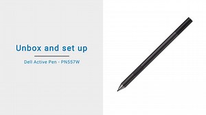 How to Unbox and setup for Dell Active Pen-PN557W