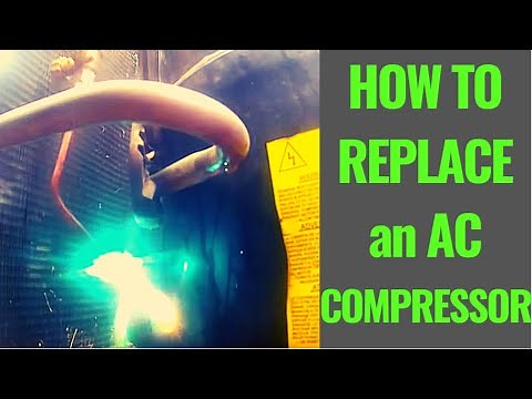 Changing an AC Compressor (Home AC Repair 2021)