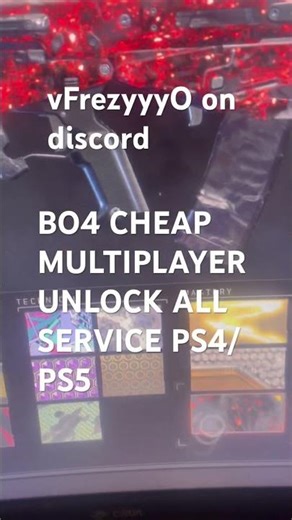 BO4 CHEAP MULTIPLAYER UNLOCK ALL SERVICE PS4/PS5 #callofduty #bo4 #cod