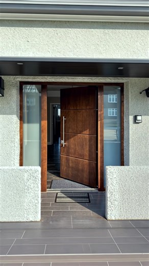 208K views · 2.6K reactions | Steel core structure, custom wood-textured finish, and multi-point locking deliver all-around protection. | Armored Doors | Facebook