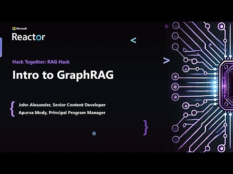 Intro to GraphRAG