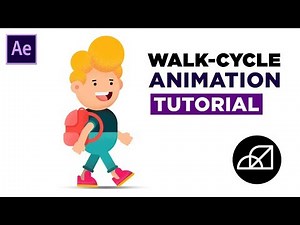 How to Create Walk Cycle Animation in After Effects Tutorial - No Plugin