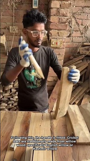 Cricket Bat Production: A Glimpse