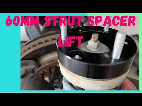 Holden Colorado Strut Spacer Install