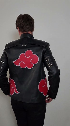 Akatsuki Cloak Leather Jacket | Luca Designs