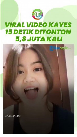 Viral Video kayes 15 Detik di Tiktok Sita Perhatian Warganet Hingga Ditonton 5,8 juta kali