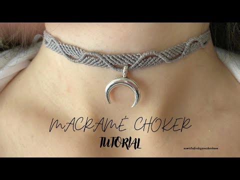 How to Make a Macrame Choker
